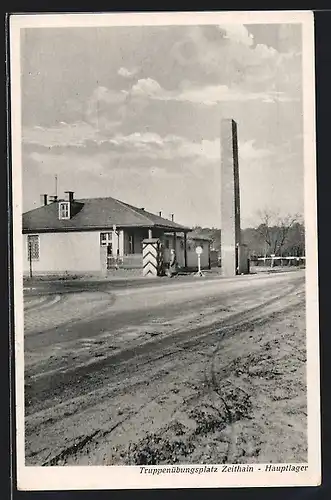 AK Zeithain, Truppenübungsplatz, Hauptlager
