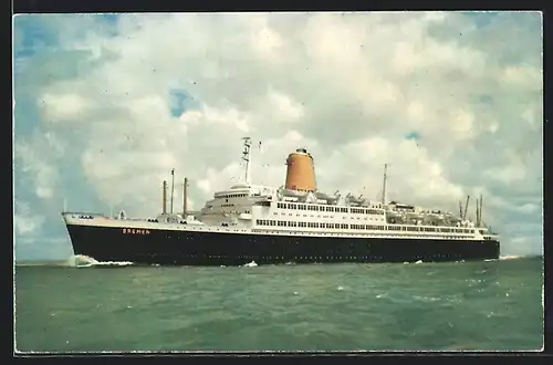 AK Passagierschiff TS Bremen, Flagship of North German Lloyd