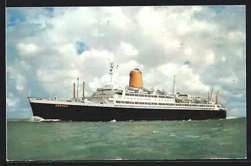 AK Passagierschiff TS Bremen, Flagship of North German Lloyd