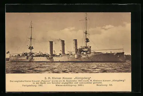 AK S. M. Kleiner Kreuzer Königsberg