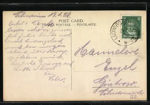 AK Steamer Lapland, Passagierschiff bei stürmischer See