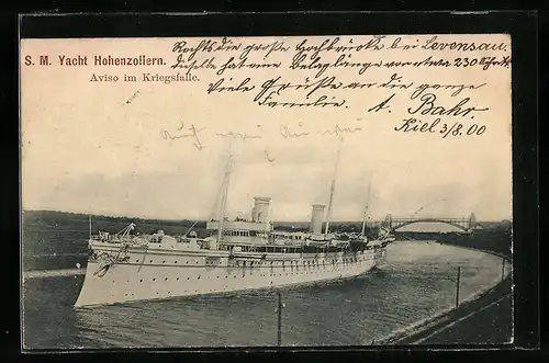 AK S. M. Yacht Hohenzollern