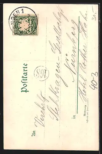 Lithographie Kind mit Zipfelmütze auf Nachttopf, Toilettenhumor