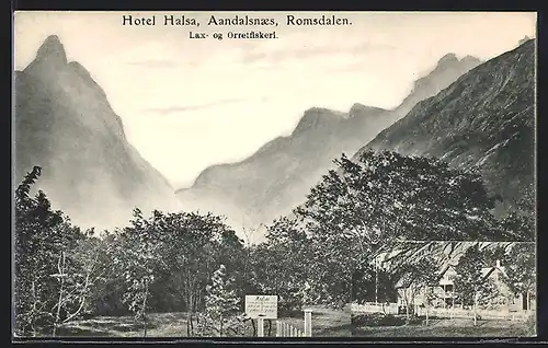 AK Aandalsnaes, Romsdalen, Hotel Halsa