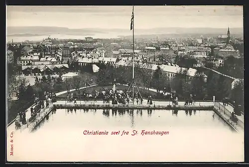 AK Christiania, Seet fra St. Hanshaugen