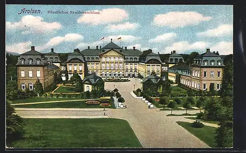 AK Arolsen, Fürstliches Residenzschloss