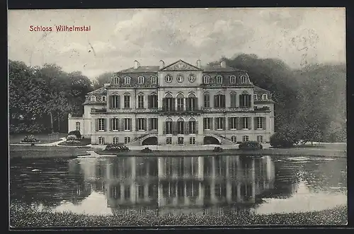 AK Calden, Vorderansicht vom Schloss Wilhelmstal