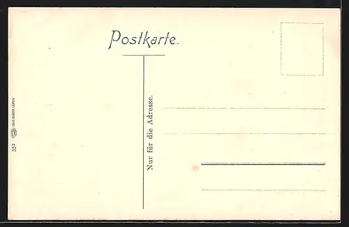 AK Bückeburg, Partie vorm Residenzschloss