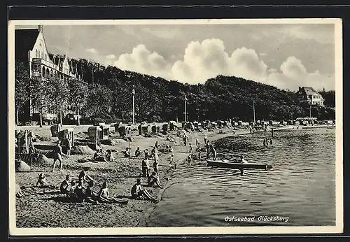AK Glücksburg, Strandpartie