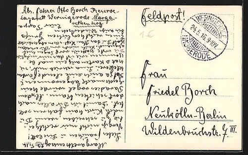 AK Harzquer- und Brocken-Bergbahn, Felseinschnitt im Drängetal