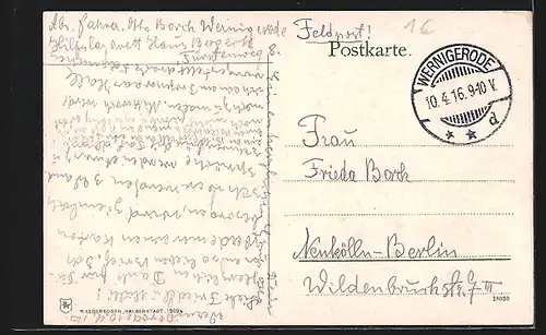 AK Brocken, Brockenbahn im Drängetal