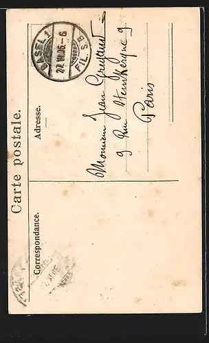 AK Brünigbahn an der Passhöhe