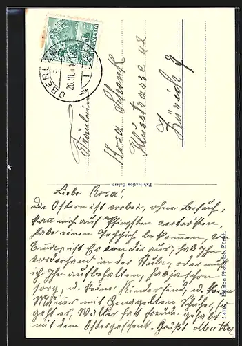 AK Mürren, Mürrenbahn mit Jungfrau, Bergbahn