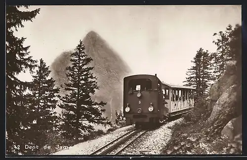 AK Dent de Jaman, Bergbahn