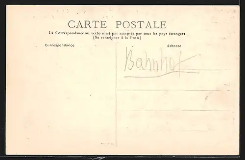 AK Lourdes, La Gare du Funiculaire, Les Pyrénées