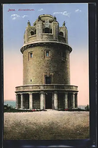 AK Jena, Partie vorm Bismarckturm