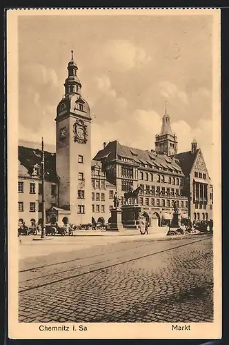 AK Chemnitz, Partie am Markt