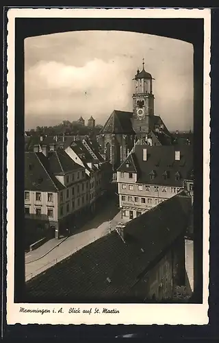 AK Memmingen, Blick auf St. Martin