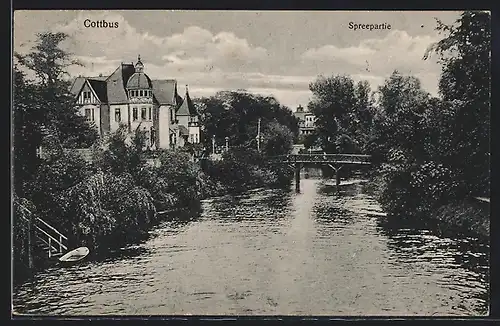 AK Cottbus, Partie am Schloss