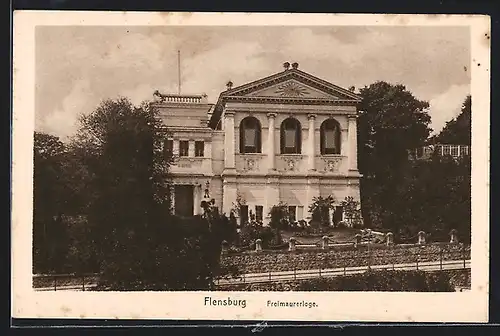 AK Flensburg, Freimaurerloge