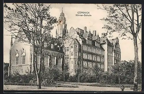 AK Berlin-Köpenick, Körner-Schule, Gebäudeansicht
