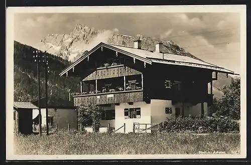 AK Schönau / Berchtesgaden, Hotel Landhaus Alpenveilchen