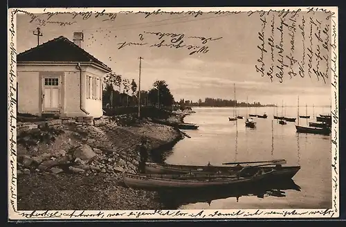 AK Radolfzell / Bodensee, Partie am Gondelhafen