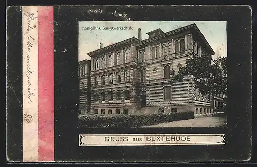 AK Buxtehude, Königliche Baugewerkschule