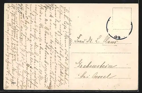 AK Berlin, Alexander-Platz mit Strassenbahnen