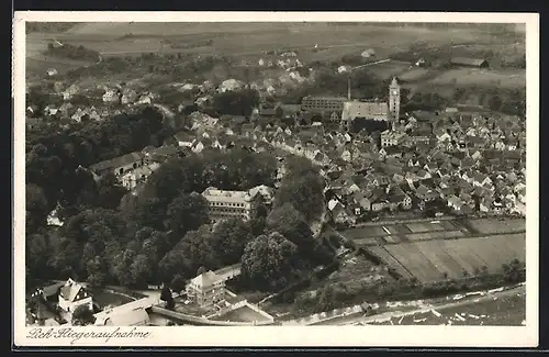 AK Lich, Ortspanorama, Fliegeraufnahme