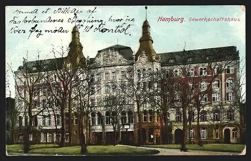 AK Hamburg-St.Georg, Gewerkschaftshaus