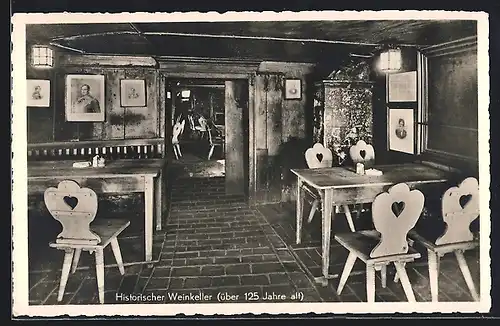 AK Berlin, Restaurant Weinkeller J. C. Lutter A.-G., Charlottenstr. 49