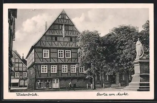 AK Wiedenbrück, Partie am Markt