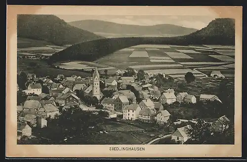AK Siedlinghausen, Ortsansicht von oben