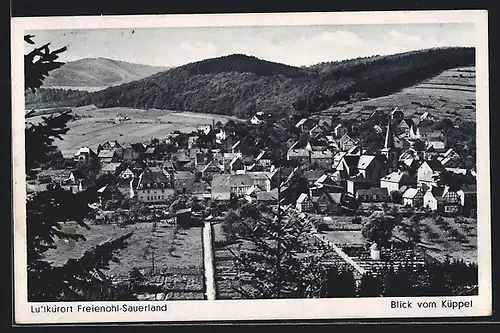 AK Freienohl /Sauerland, Blick vom Küppel