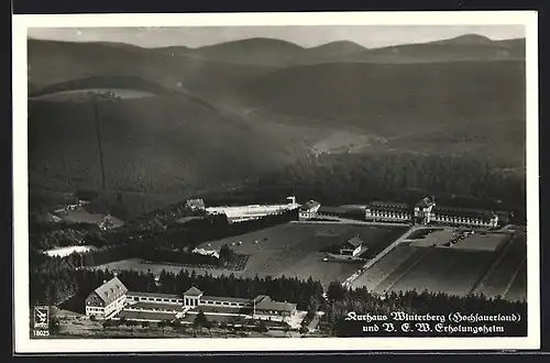 AK Winterberg /Hochsauerland, Kurhaus und D. E. W. Erholungsheim