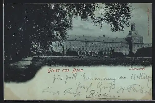 AK Bonn, Ansicht der Universität