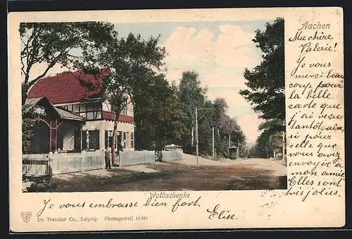 AK Aachen, Gasthaus Waldschenke