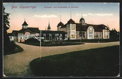 AK Bad Lippspringe, Konzert- und Trinkhalle im Kurbad