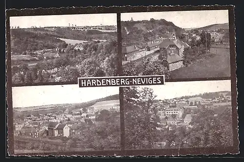 AK Hardenberg-Neviges, Ortsansichten, Bahnhof