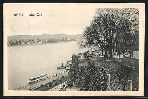AK Bonn, Blick auf den Alten Zoll