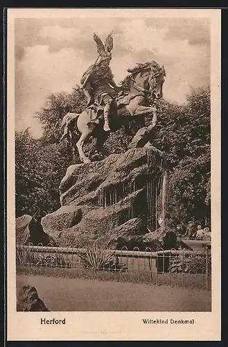 AK Herford, Wittekind Denkmal