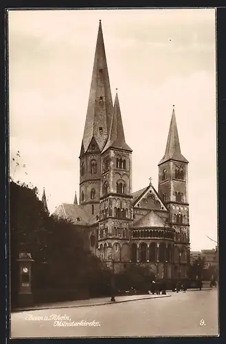AK Bonn a. Rhein, Die Münsterkirche
