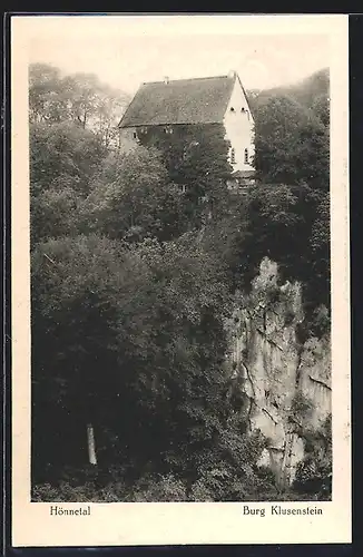 AK Hemer, Hönnetal, Burg Klusenstein