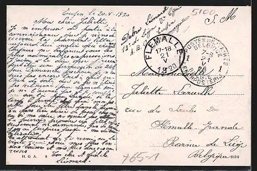 AK Aachen, Hauptbahnhof mit Denkmal und Brunnenanlage