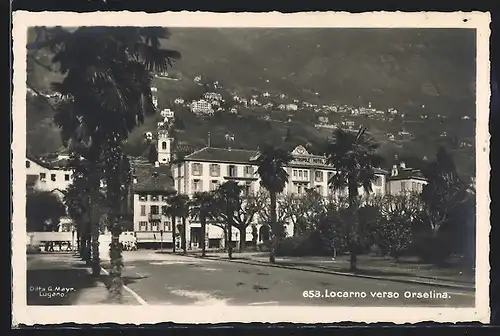 AK Locarno, verso Orselina