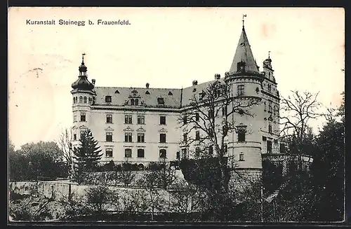 AK Frauenfeld, Kuranstalt Steinegg im Herbst