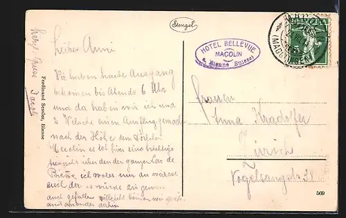 AK Macolin, Chapelle du Grand Hotel