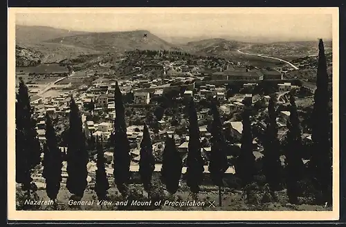 AK Nazareth, General View and Mount of Precipitation