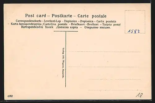 AK Tiberias, Ortsansicht am Wasser